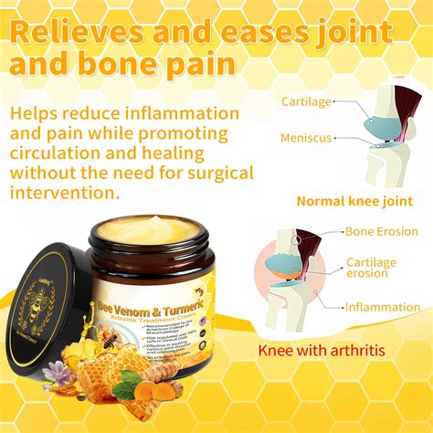 Lotmay Bee Venom Turmeric Arthritis Treatment Cream Buy Today