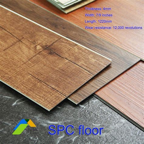 5mm PVC Wood Look Floor Waterproof Interlocking Plank Spc Vinyl