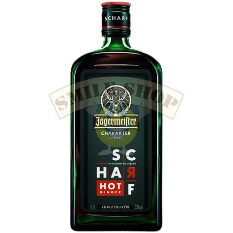 Jagermeister Scharf Hot Ginger Likier L Smile Shop Alkohole