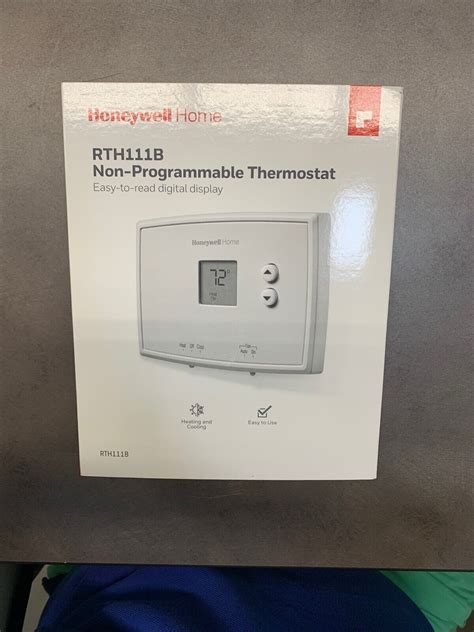 Honeywell Rth111b Digital Non Programmable Thermostat New Open Box 85267725477 Ebay