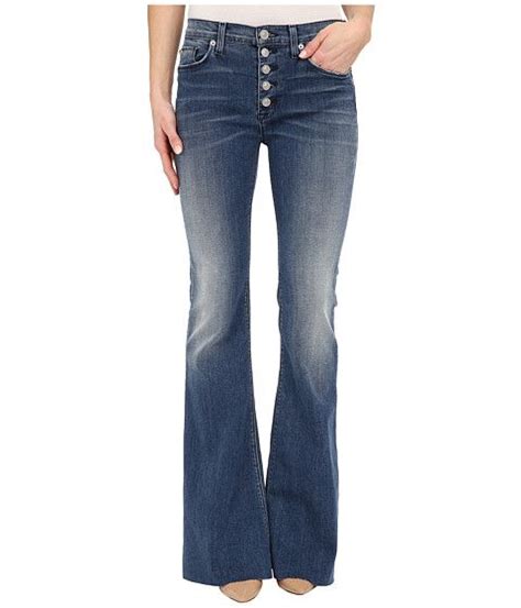 Hudson Jodi High Waist Flare In Blockade Hudson Jeans Flares High Waisted