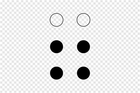 Sistema De Escritura De Letras Del Alfabeto Braille Caracteres