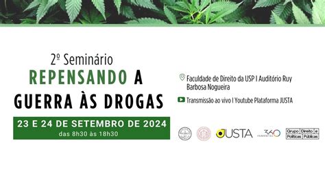 DIA 01 2º SEMINÁRIO REPENSANDO A GUERRA ÀS DROGAS YouTube