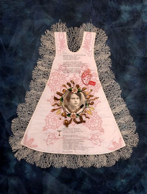 Karin Van Der Linden Tiny Dress Art Dress Textile Fiber Art