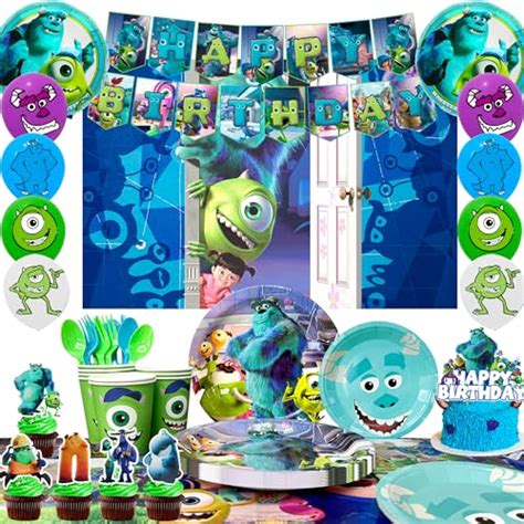 I Tested These Monsters Inc Birthday Party Decorations and They Were a Hit!