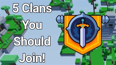 5 Clans You Need To Join Roblox Bedwars Youtube