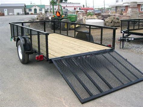 Carry On 6 4x12 Landscape Trailer Mesh Sides