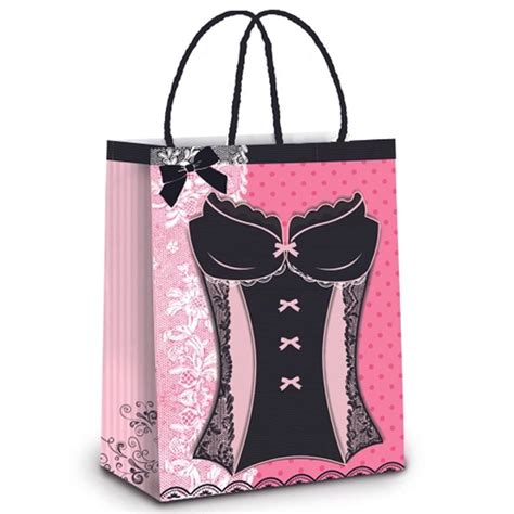 Sacola de Papel Festa Chá de Lingerie unidades Cromus Rizzo Rizzo Embalagens