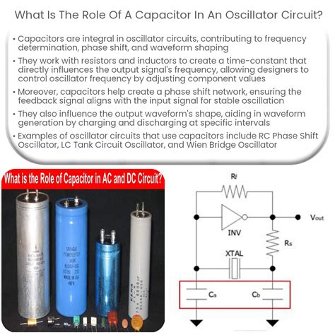 What Is The Role Of A Capacitor In An Oscillator Circuit