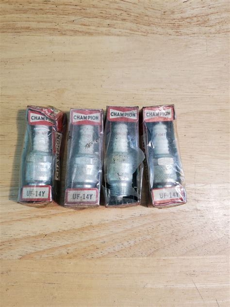 Champion Spark Plug Uf Y Nos Set Of For Sale Online Ebay