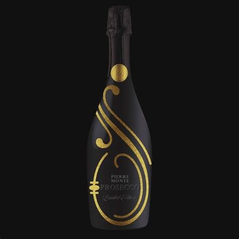 Geometric Logo Product Label Rebranding Prosecco Custom Labels