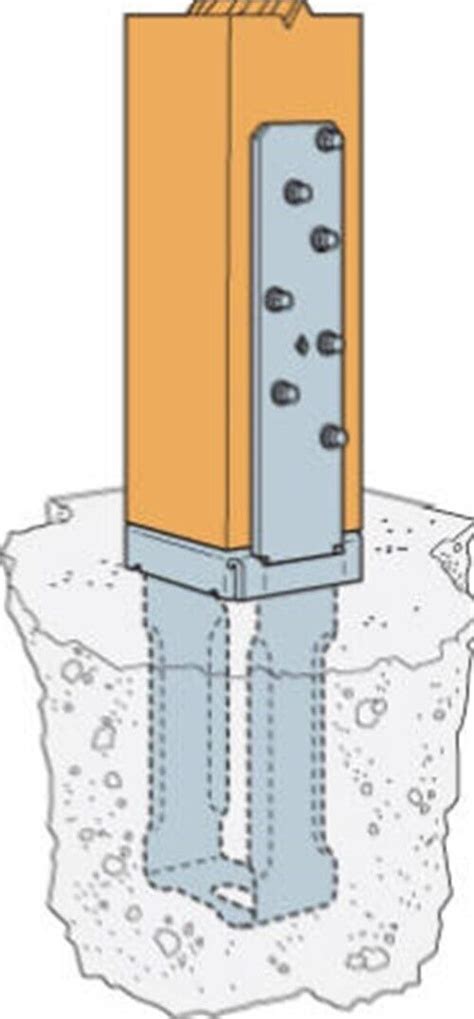 Simpson Strong Tie 4x4 Standoff Column Base For Sale Online Ebay