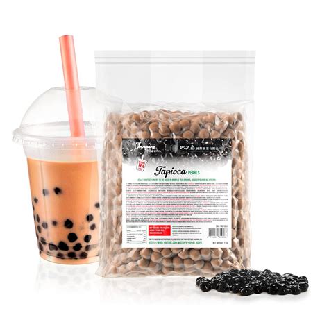 Inspire Food Original Tapioca Pearls For Bubble Tea Drink 1Kg