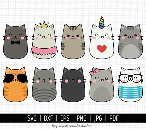 24 Pusheen Pattern Sewing Giovanniswara