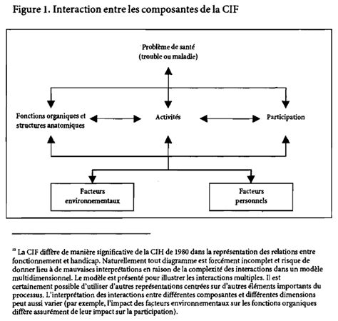 Classification Internationale Du Fonctionnement Du Handicap Et De La