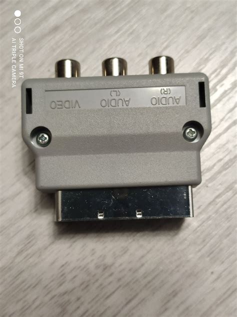 Nintendo Wii Av Tv Composite Adapter Warszawa Kup Teraz Na Allegro