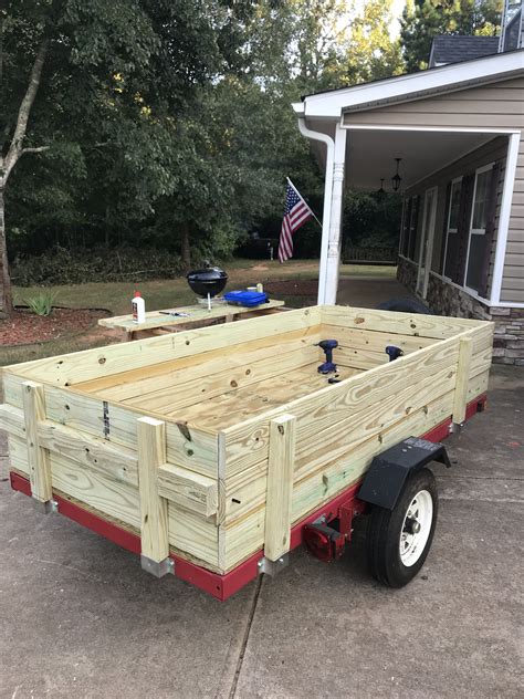 Harbor Freight Trailer Build