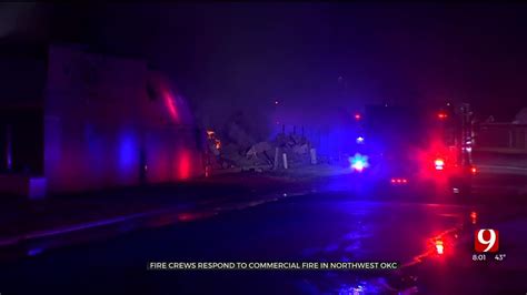 Fire Crews Battle 3 Alarm Commercial Fire In Nw Okc