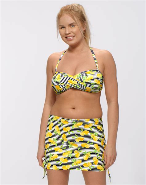 BEATRICE BH LEMON Bikini bh Utan bygel Bikini Badkläder Evanette