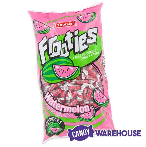 Tootsie Roll Frooties Candy Watermelon 360 Piece Bag Candy Warehouse