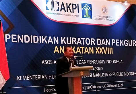 Akpi Gelar Pendidikan Kurator Dan Pengurus Angkatan Surabayaupdate