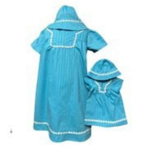 Doll Clothes Superstore Matching Girl And Doll Dress With Hat Size 3 ...