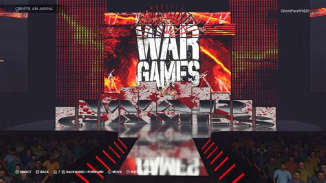 2 new arenas I made for my promotion today. : r/WWE2K23