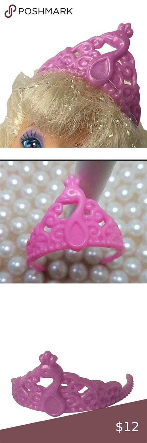 tiara crown  barbie   island princess rosella doll mattel