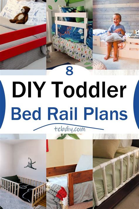 DIY Toddler Bed Rail Plans For Kids Room Transformation - Teb DIY