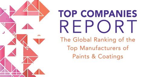 Top Companies Report Coatings World