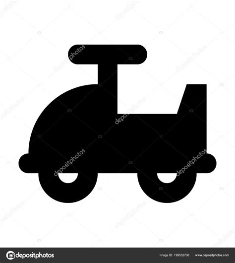 Toy Car Flat Vector Icon Stock Vector by ©creativestall 199532706