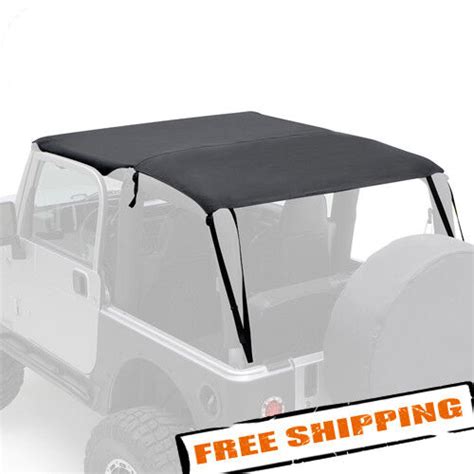 Smittybilt Black Outback Extended Bikini Top For Jeep
