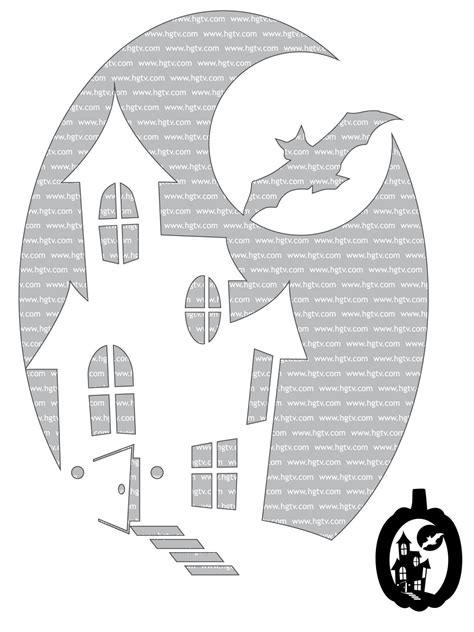 Pumpkin Carving Templates Advanced