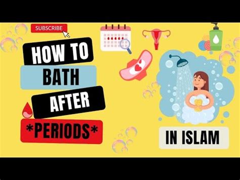 How To Bath After Periods How To Do Ghusl In Islam Youtube