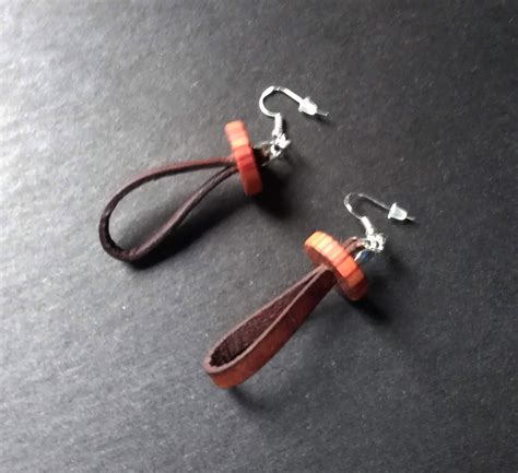 Tulip Wood – Italian Leather – Stainless Steel – Handmade – Wood Craftings