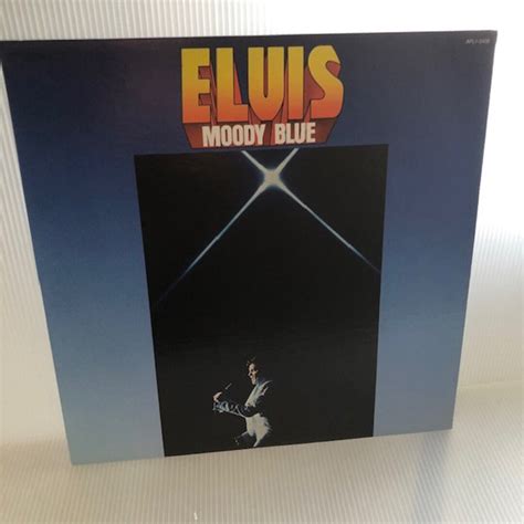 Elvis moody Blue Blue Vinyl Rare Highly Collectible 1977 - Etsy