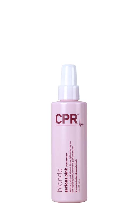 CPR Blonde Serious Pink Rosé Colour Enhancer 180ml Salon Cosmetics