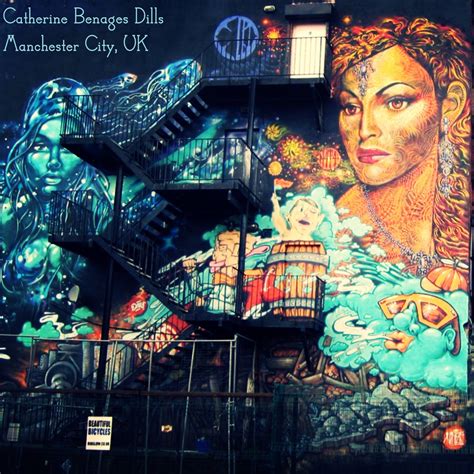 Wall graffiti, Manchester. | Graffitis