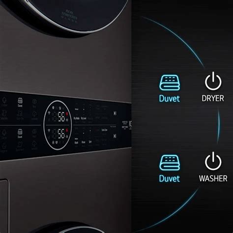 Стиральная машина + сушка LG Washtower 18 кг Objet W1S1CVKK2HM в Алматы ...