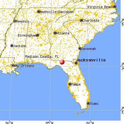 Madison County, Florida detailed profile - houses, real estate, cost of ...