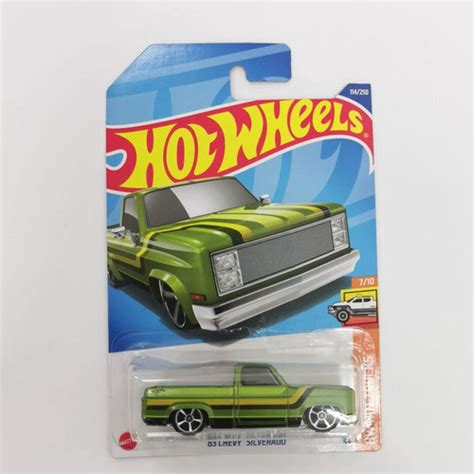 Jual E Hot Wheels Chevy Silverado Hijau Pickup Pick Up HW Hotwheels Kota Surabaya