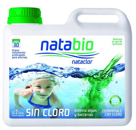 Natabio Litros Nataclor Para Piscinas Sin Cloro Hidroplat