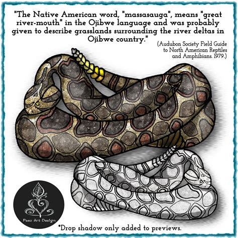 PaezArt - NEW & IMPROVED Massasauga Snake Clip Art Set!...