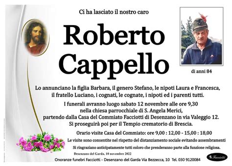 Roberto Cappello Onoranze Funebri Facciotti