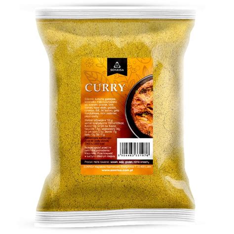 Curry O Te Przyprawa Naturalna Indyjska Aromatyczna Jako Premium