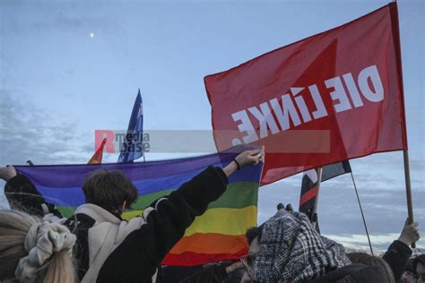 Berlin Großdemo Gegen Rechts Rudi Denner