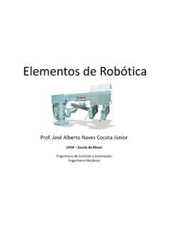 Elementos de Robótica UFOP elementos de rob 243 tica ufop pdf PDF4PRO