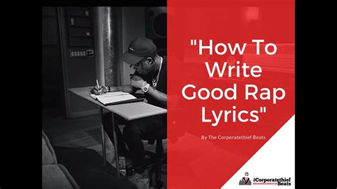 How To Write A Good Rap