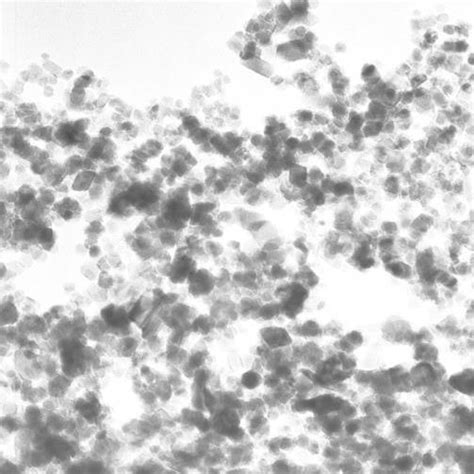 Tem Image Of Dmsa Coated Iron Oxide Nanoparticles 100kv Jem 1011