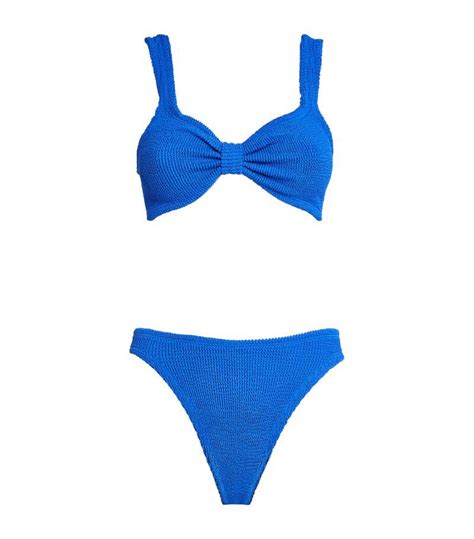 Hunza G Bonnie Bikini Blue Editorialist